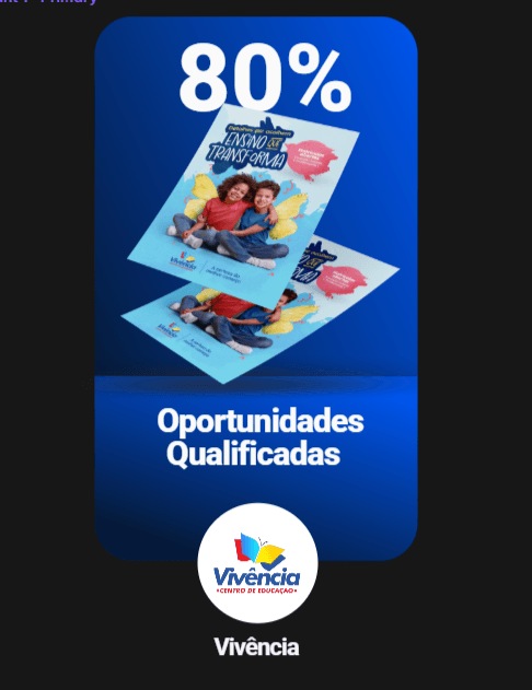 Vivência — 80% de oportunidades qualificadas